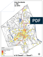 Worcester Police: Pedestrian Accident Hotspots