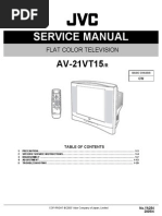 Manual servicio JVC AV-21VT15