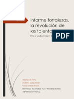 Informe Fortalezas, Revolucion de Los Talentos.
