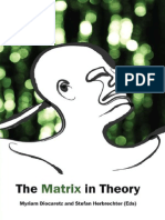 [Livro] Myriam Diocaretz & Stefan Herbrechter - The Matrix in Theory