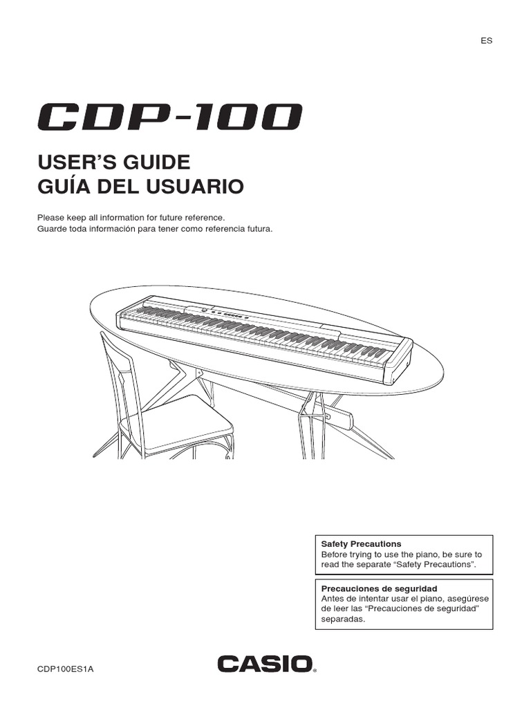 User'S Guide Guía Del Usuario: Safety Precautions | PDF | Technology ...
