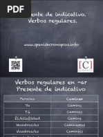 Download Verbos regulares presente de indicativo by A vueltas con ELE SN183678861 doc pdf