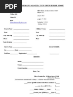 AQHA Foal Registration Application | PDF | Horse Breeding | Horse ...