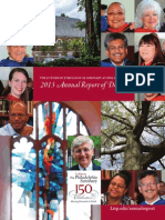 The Lutheran Theological Seminary at Philadelphia 2013 Annual Report of Donors