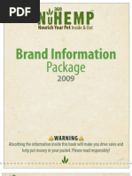 NuHemp Brand Information Package - Web Presentation