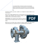 Analisis Falla Roseta Turbocompresor