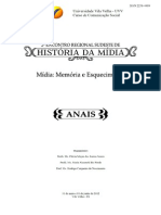 Congresso de Historia Da Mídia