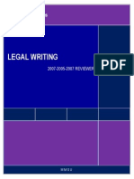 Legal Writing