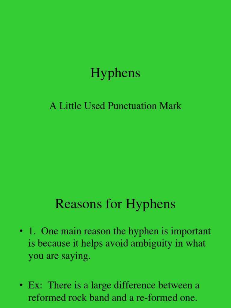 Hyphens.ppt