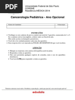 Ano Opcional Em Cancerologia Pediatrica Caderno