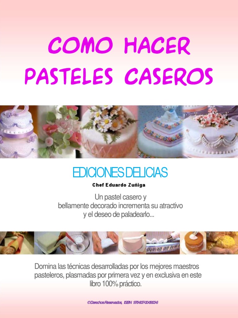 Libro Comohacerpastelescaseros Edicionesdelicias Crema Leche
