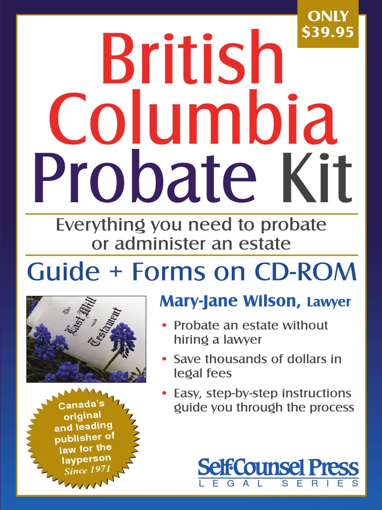 BC Probate Kit 2 PDF PDF Will And Testament Probate