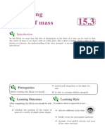 Calculating Centres of Mass PDF