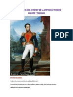 Mariscal Simon Jose Antonio de La Santisima Trinidad Bolivar y Palacios