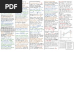 A Notes Sheet For Econometrics