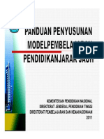 Panduan Penyusunan PJJ PDF