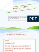 Presentación Becas y Créditos