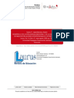 Desarrollo de La Inteligencia Emocional y de La Capacidad para Establecer Relaciones Interpersonales