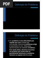 Definição do Problema de Design 