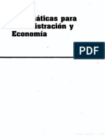 Matematicas para Administracion y Economia PDF