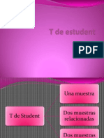 T de Estudent