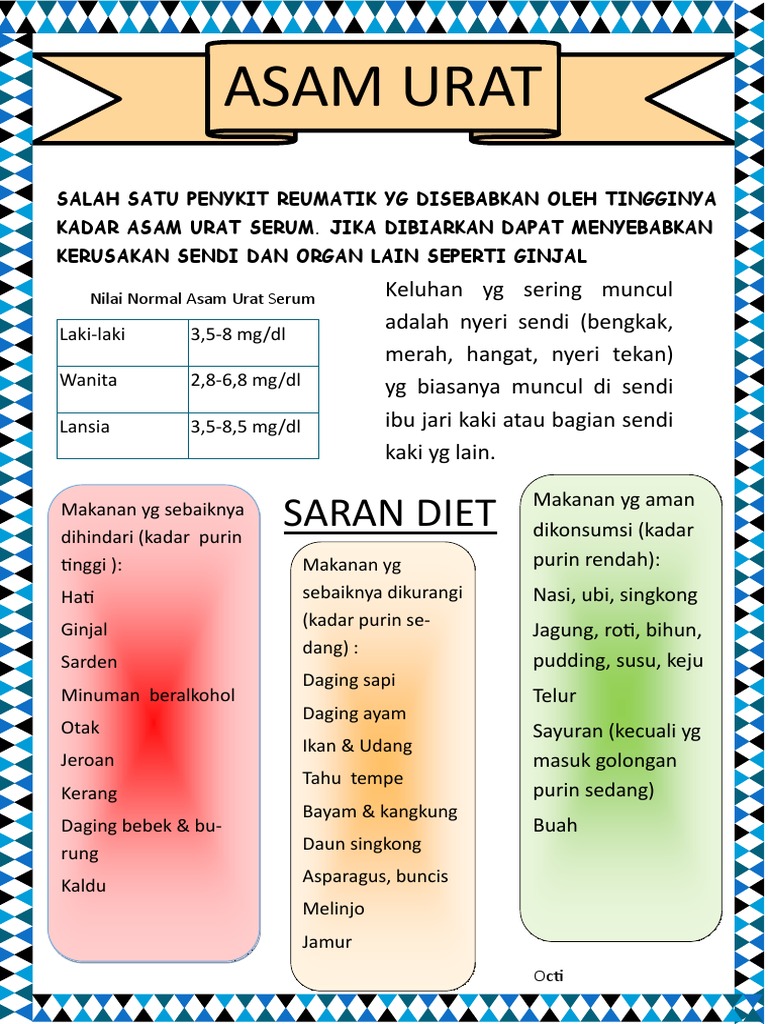 Cara Menurunkan Kadar Asam Urat 7 8 9 10 Halosehat