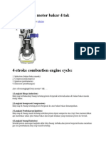 Prinsip Kerja Motor Bakar