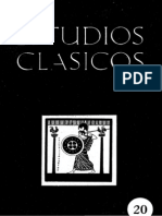 Revista de Estudios Clásicos - 020 PDF