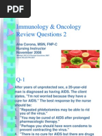 Immunology & Oncology Review 2