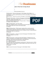 Teachers Notes BIZP - Ppt1 PDF