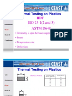 HDT Thermal Testing On Plastics