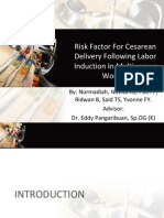 Risk Factor For Cesarean Delivery Following Labor Induction.pptx