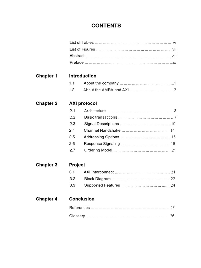AXI Protocol Overview and Project Insights | PDF
