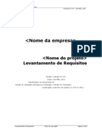 Modelo Levantamento Requisitos