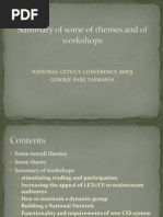 ces-lets conference summary