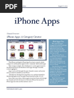 Download iPhone Apps New Media Life Cycle Analysis by Andrew Davis SN18382905 doc pdf