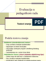 9 Testovi Znanja