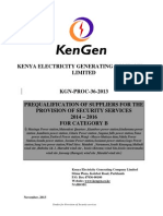 KGN PROC 36 2013 Tender for Provision of Security Services 2012 2014 for Category B
