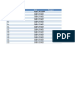 WBS Rectangular Footing Dimensions