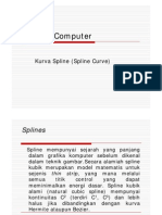 Pertemuan 8 Spline Curve PDF