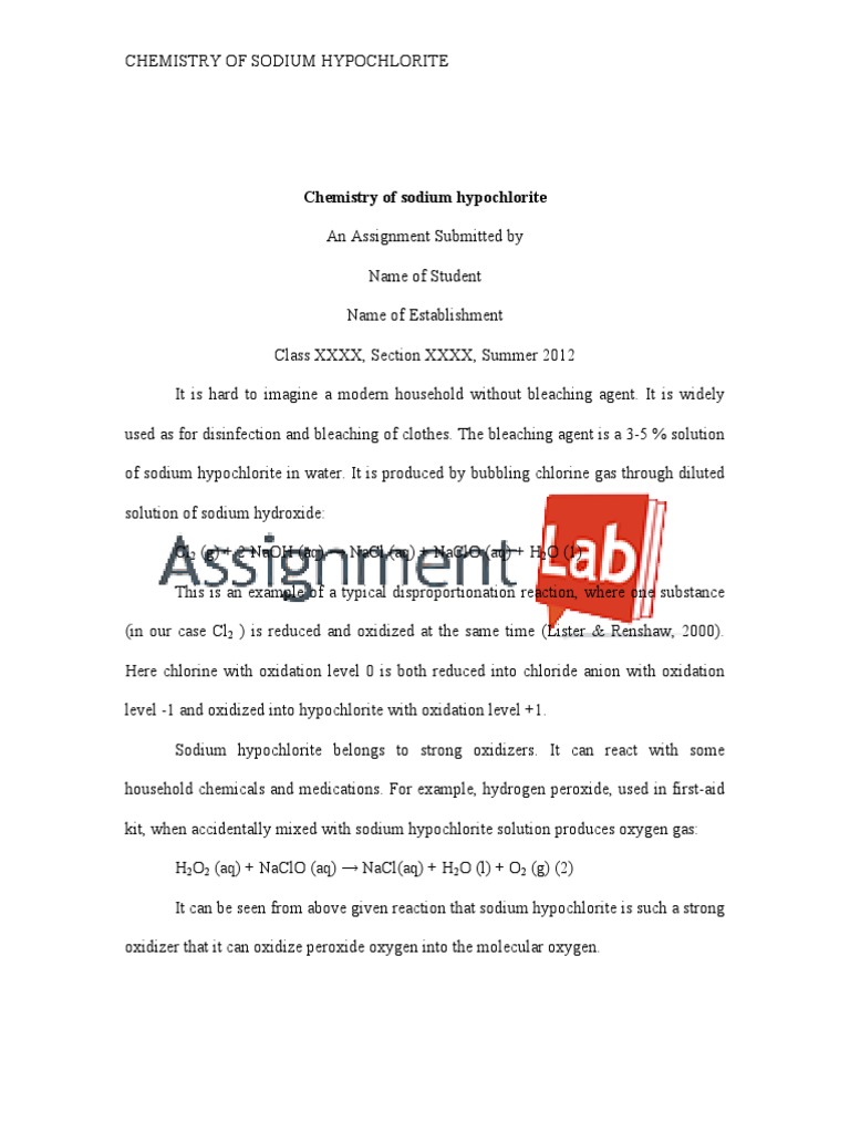 Sodium essay thesis picture