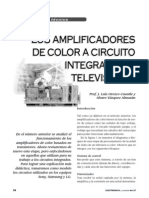 Amplificadores de color a circuito integrado en televisores