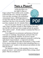 Is Pluto A Planet PDF