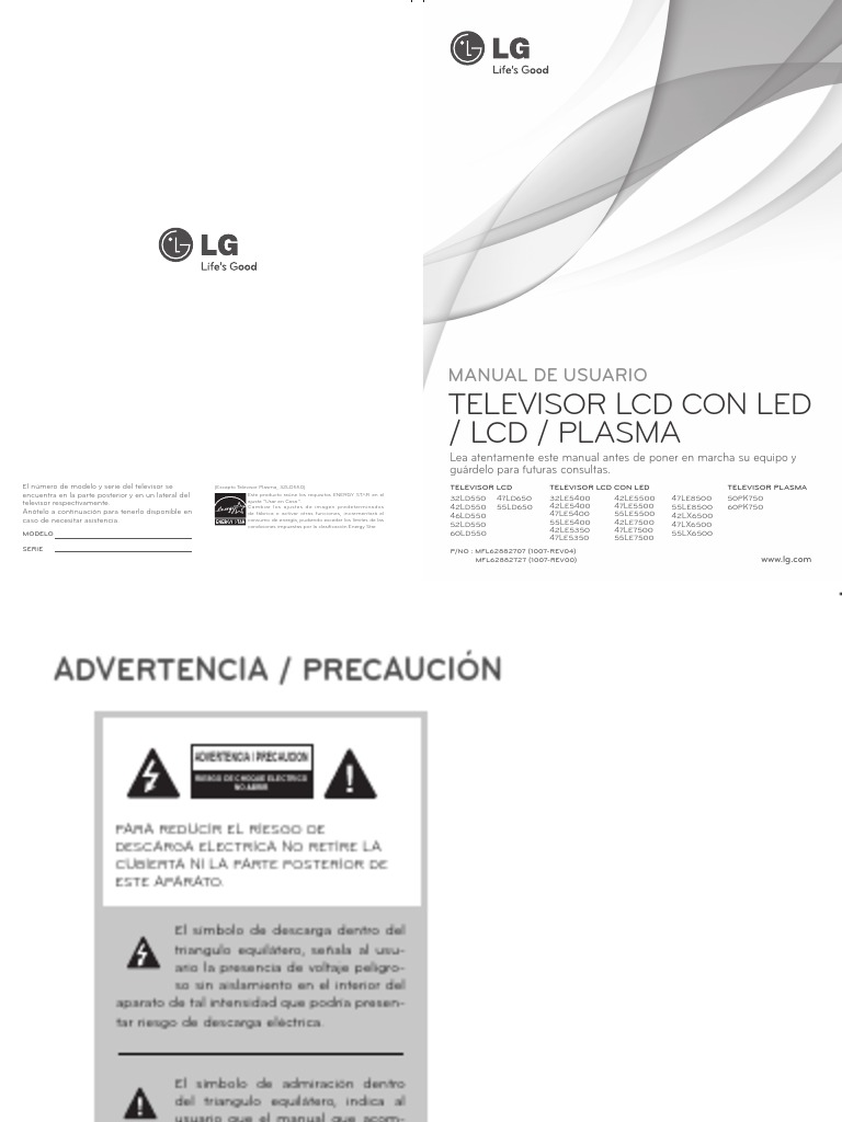 Televisor LCD Con Led LCD Plasma PDF | PDF | Televisión | Hdmi