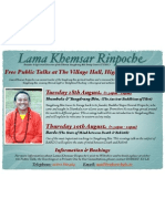 Rinpoche Talks Flyer 09
