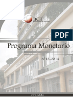 Programa Monetario 2012 2013