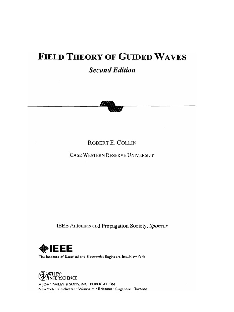 Field Theory of Guided Waves - Collin.pdf | Waveguide | Transmission Line