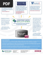 Download Content DSIs MarkLogic Server Implementations by Content Data Solutions SN18391590 doc pdf