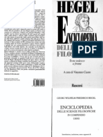 Hegel - Enciclopedia Delle Scienze Filosofiche in Compendio (Con Annotazioni, Testo Tedesco A Fronte, A Cura Di V. Cicero) PDF