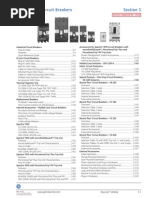 General Electric Molded Case Breakers